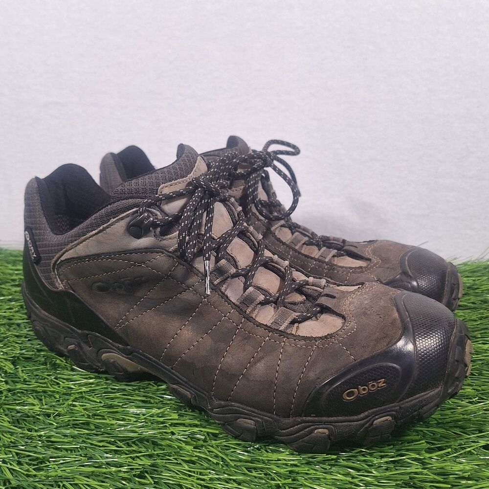 Oboz Bridger B-Dry Waterproof Low Hiking Shoes - Men's Size 11.5